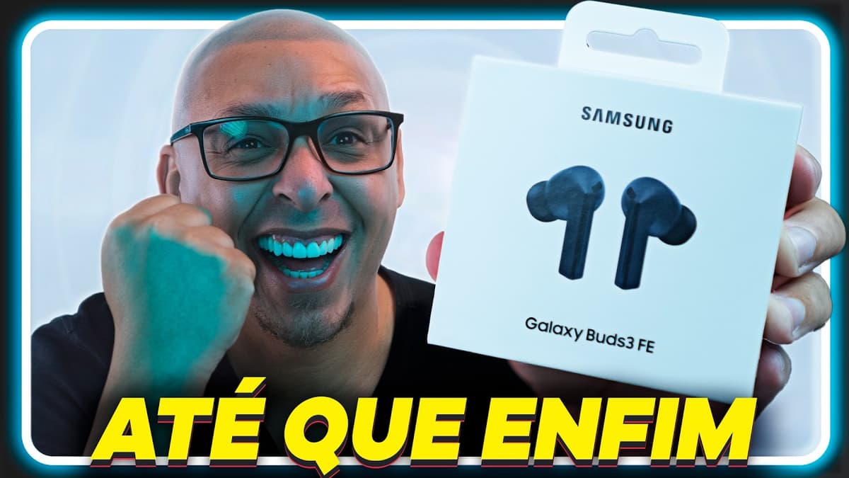 Troquei o fone mais CARO pelo mais BARATO da Samsung. Por que? Galaxy Buds3 FE