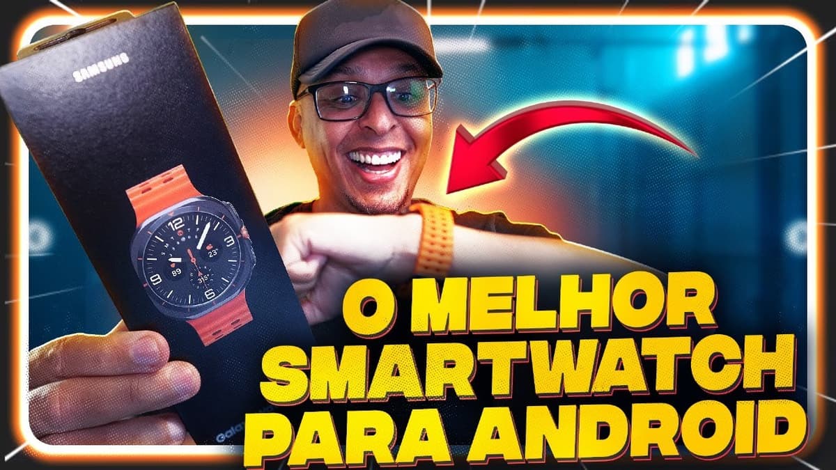 O MONSTRO! GALAXY WATCH ULTRA. O melhor smartwatch que a Samsung já fez! Unboxing Galaxy Watch Ultra