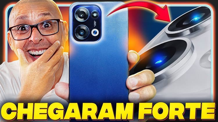 Youtube Video CHEGOU, e não estão pra brincadeira. Oppo Reno 13