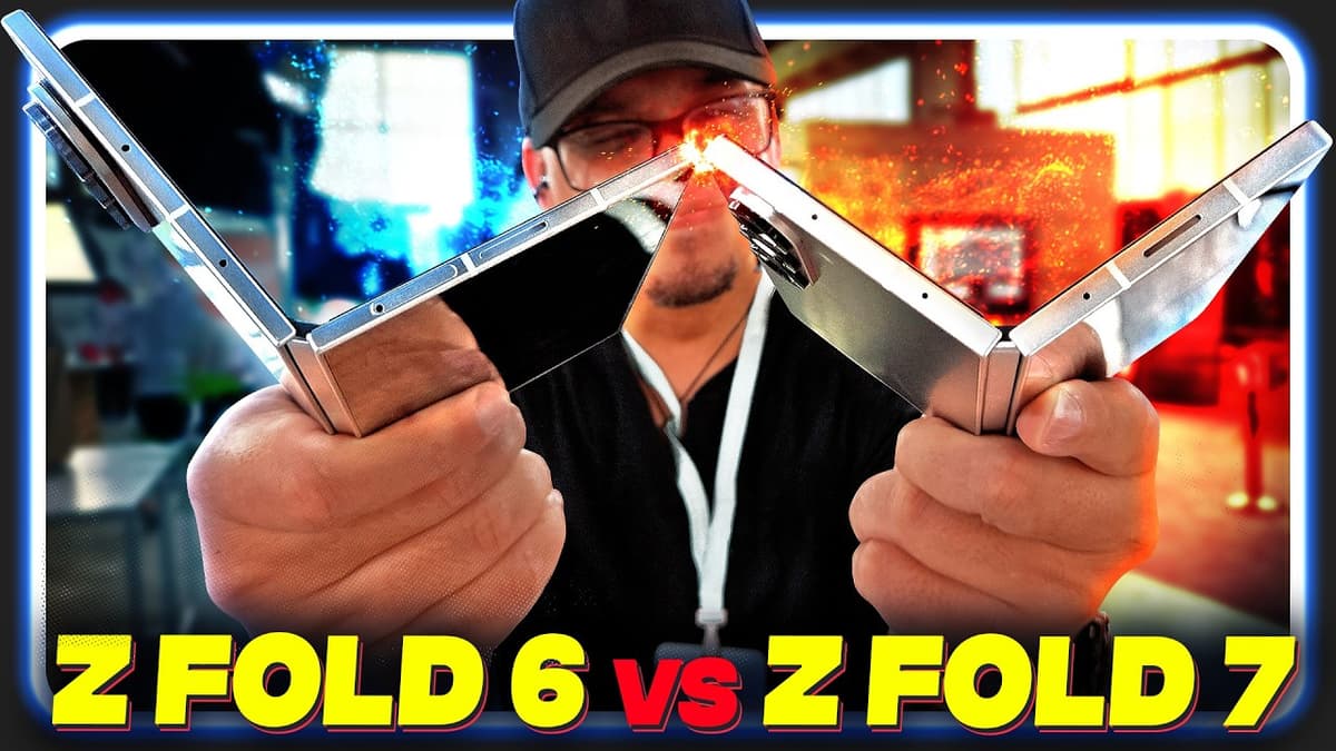GALAXY Z FOLD 7 vs GALAXY Z FOLD 6.  Voce trocaria?