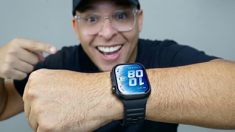 Youtube Video Nem o APPLEWATCH entrega isso! HUAWEI WATCH FIT 5 PRO