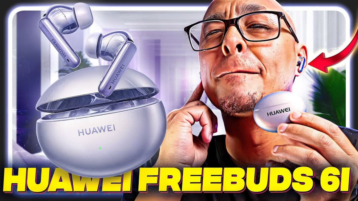 QUE QUALIDADE! Fone de ouvido HUAWEI FREEBUDS 6i  - Eles não param! Fone de ouvido sem fio.