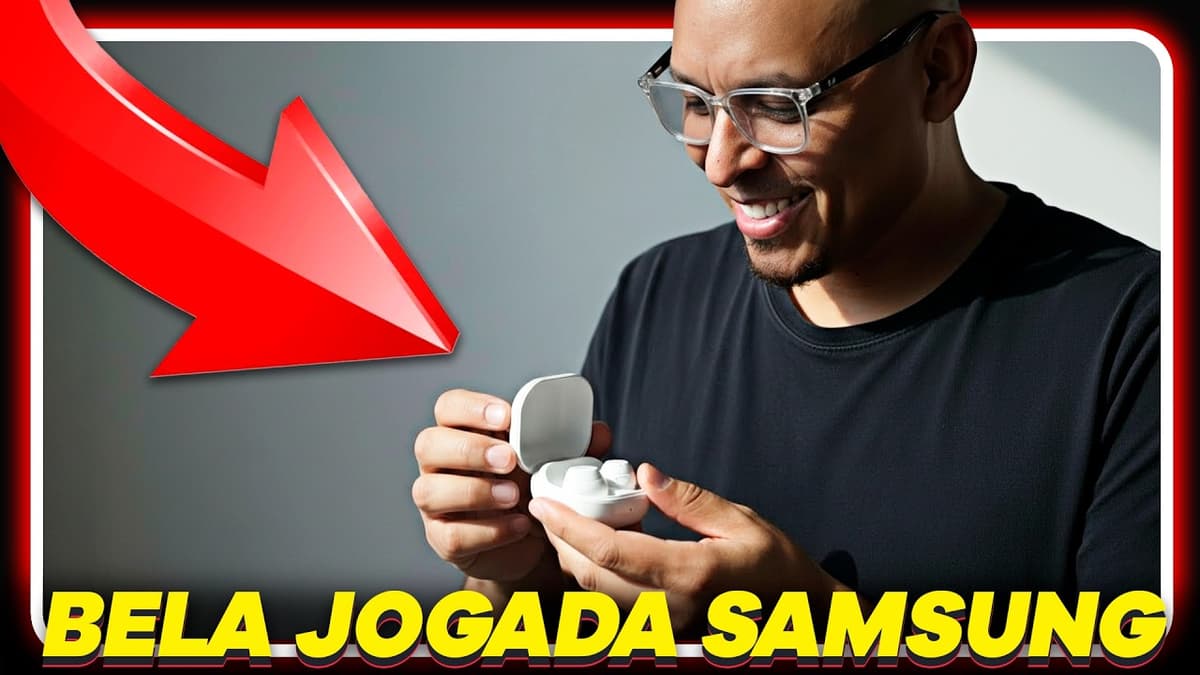A Samsung acertou em cheio com esse FONE DE OUVIDO BARATO!  Fone de ouvido Galaxy Buds Core!