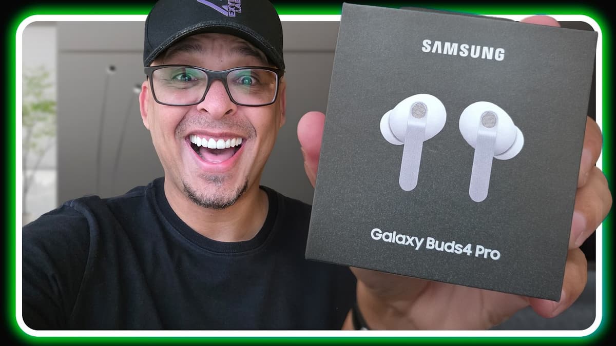 Galaxy Buds 4 e 4 Pro. Os MELHORES fones de ouvido que a Samsung já fez!